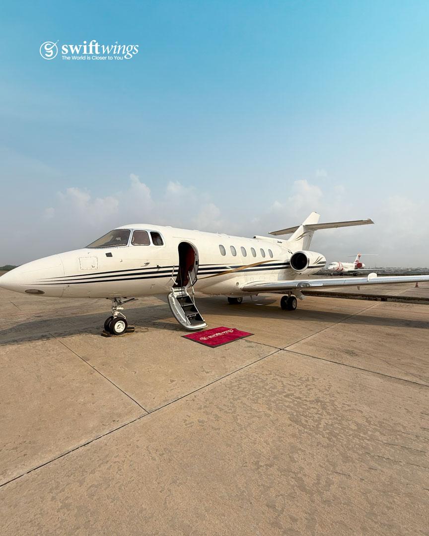 Hawker 800XP aircraft